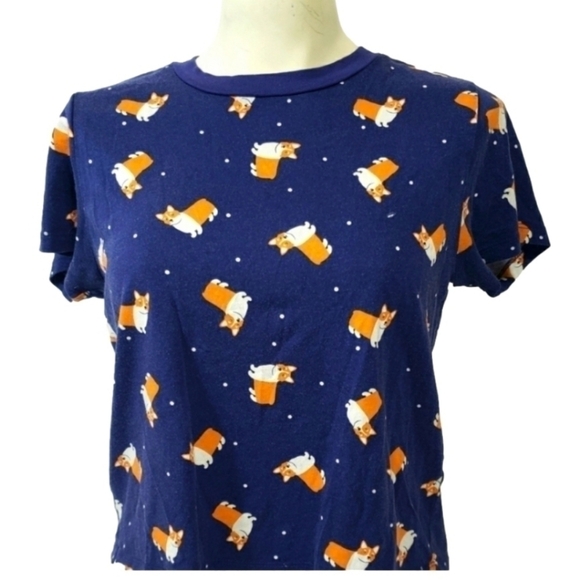 Forever 21 Corgi T-Shirt - Picture 1 of 5